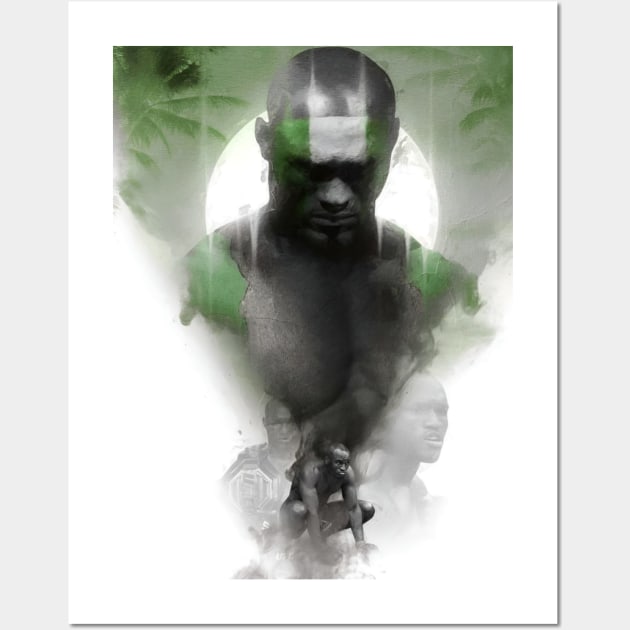 Kamaru 'The Nigerian Nightmare' Usman Wall Art by Fit-Flex